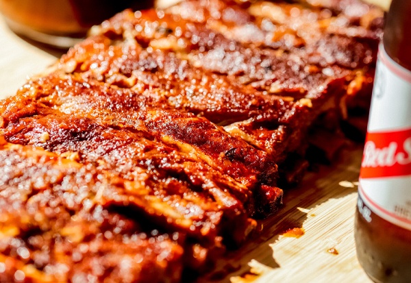 Red Stripe Barbecue Ribs